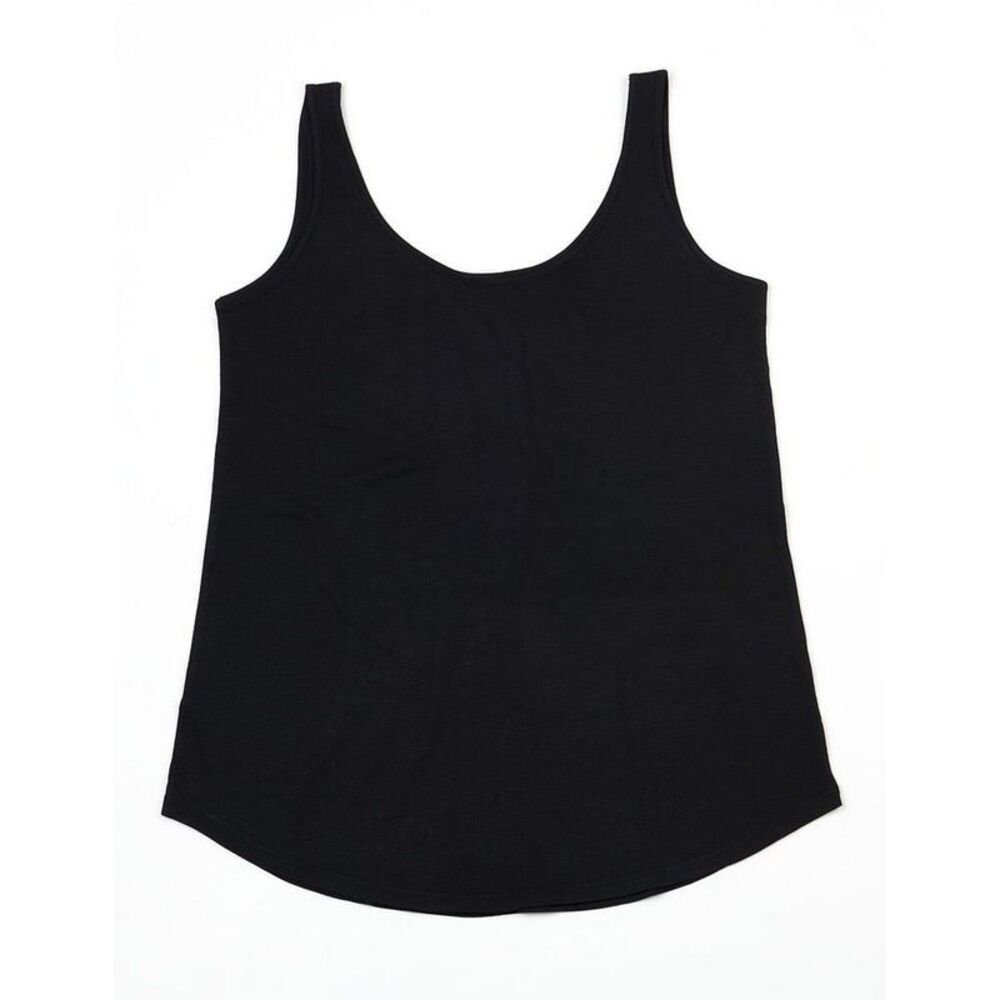Mantis Womens/Ladies Relaxed Tank Top / Black